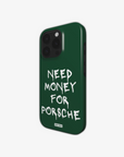 'NMFP' BRITISH RACING GREEN PHONE CASE