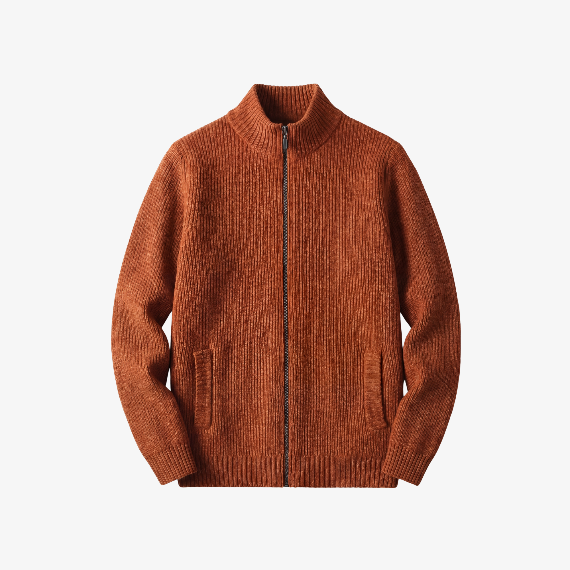 EVERYDAY WOOL ZIP KNIT