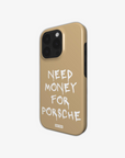 'NMFP' SAND CREAM PHONE CASE