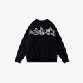 W | URBAN GRAPHIC KNIT SWEATER