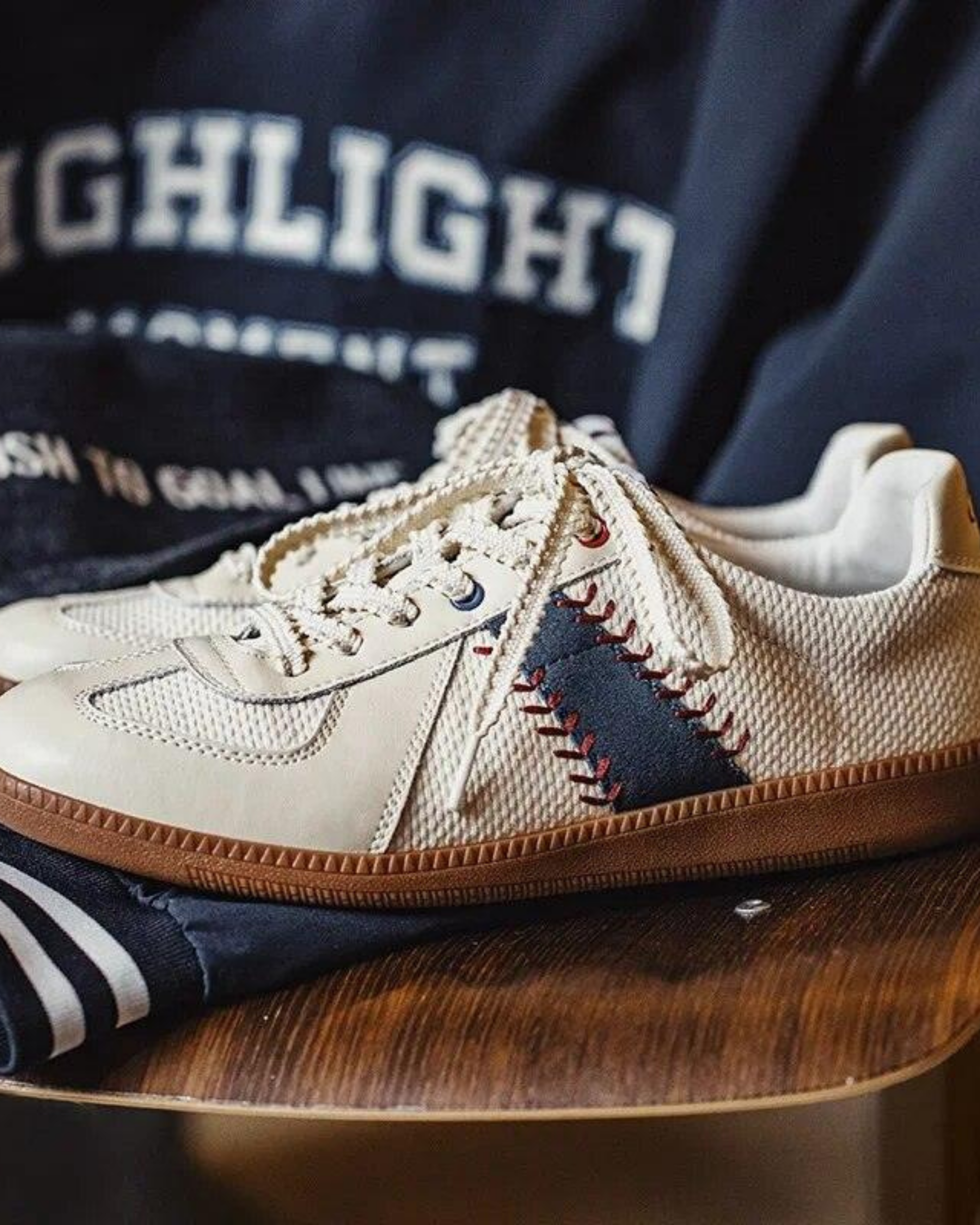 ABOVEPUBLIC™ 70s Vintage Baseball Sneaker