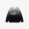 W | GRADIENT KNIT SWEATER