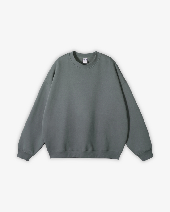 400GSM OVERSIZED ROUND NECK SWEATER