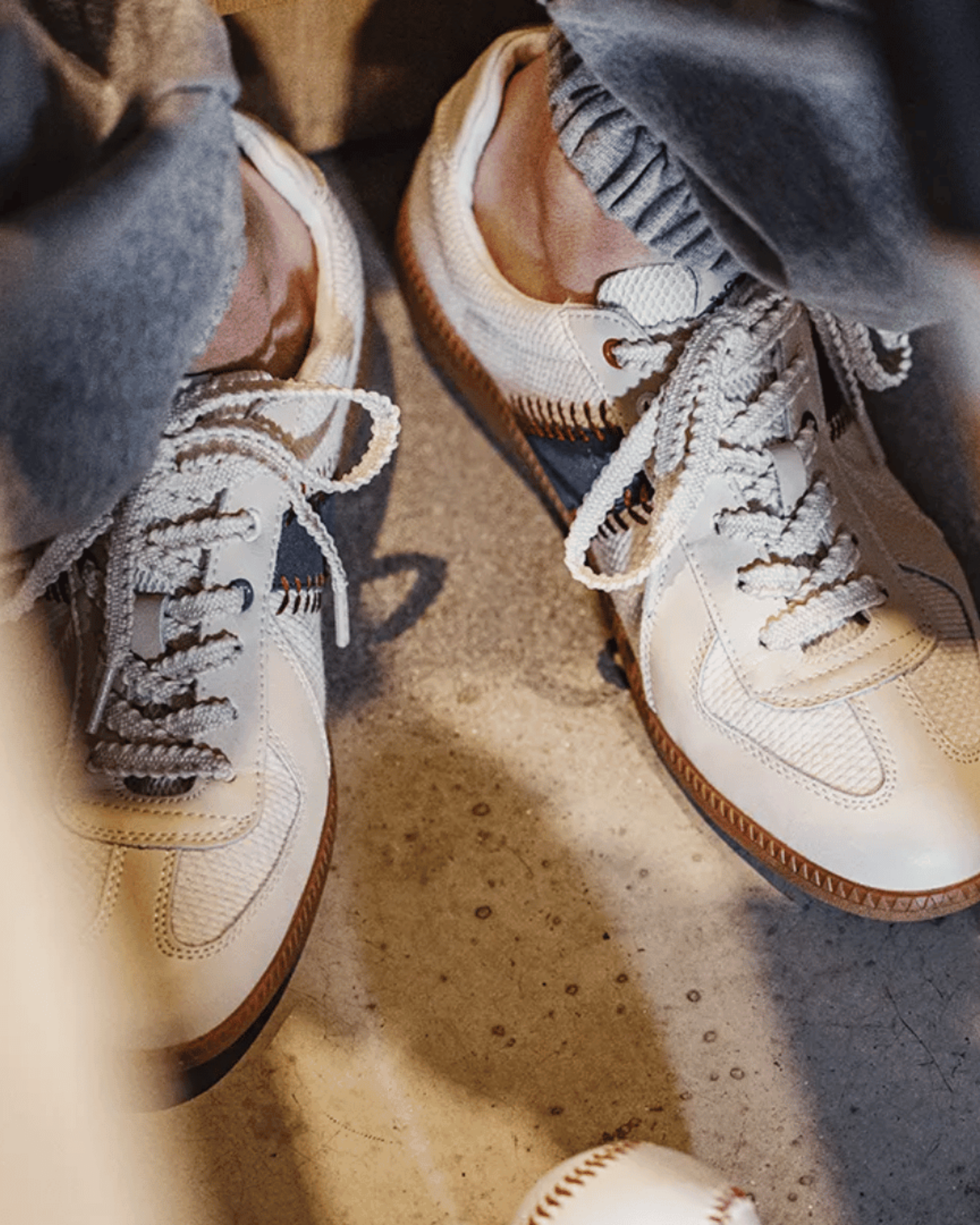 ABOVEPUBLIC™ 70s Vintage Baseball Sneaker