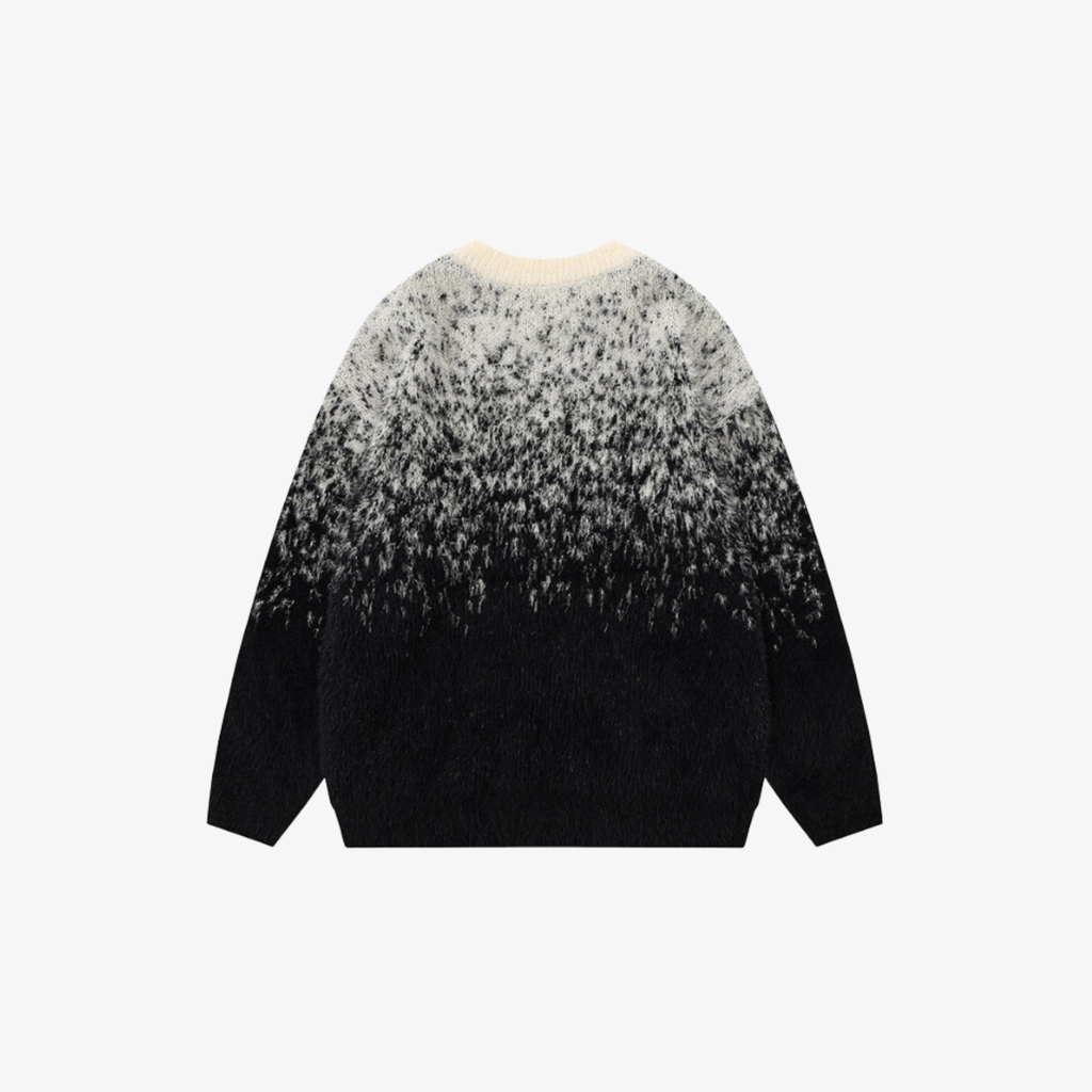 W | GRADIENT KNIT SWEATER