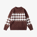 M | RETRO DIAMOND KNIT