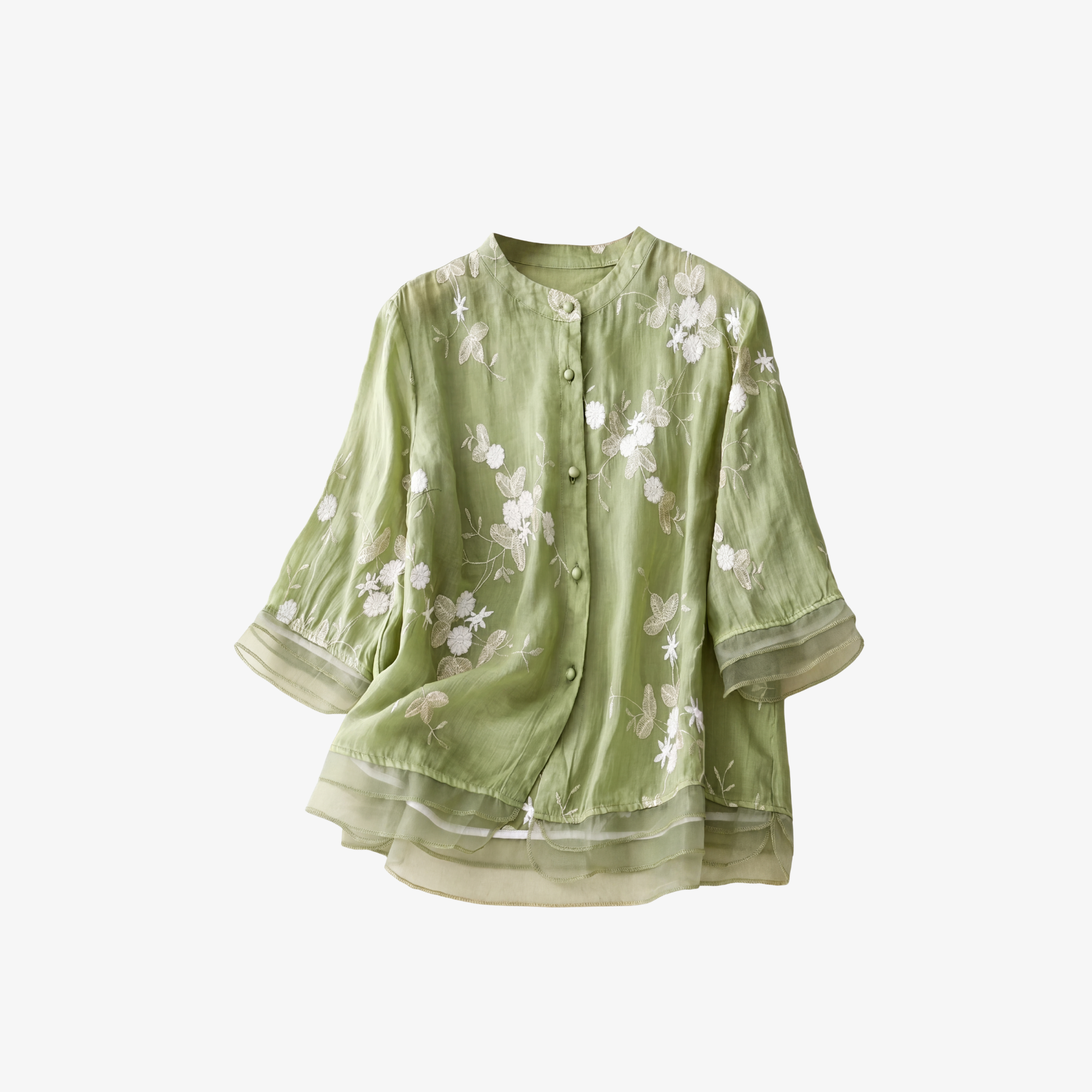 W | SOFT BLOOM EMBROIDERY TOP