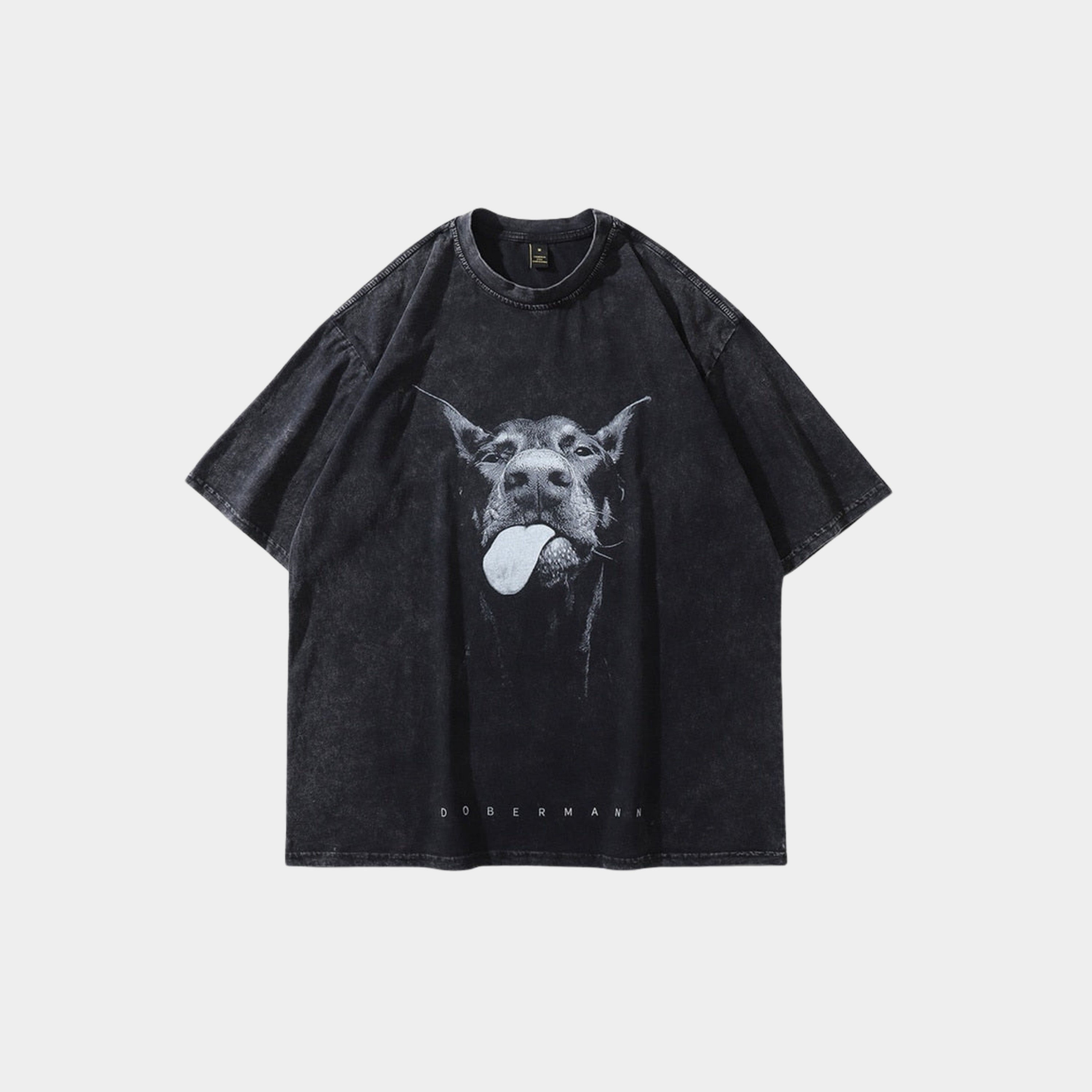 240GSM DOBERMANN WASHED OVERSIZED T-SHIRT
