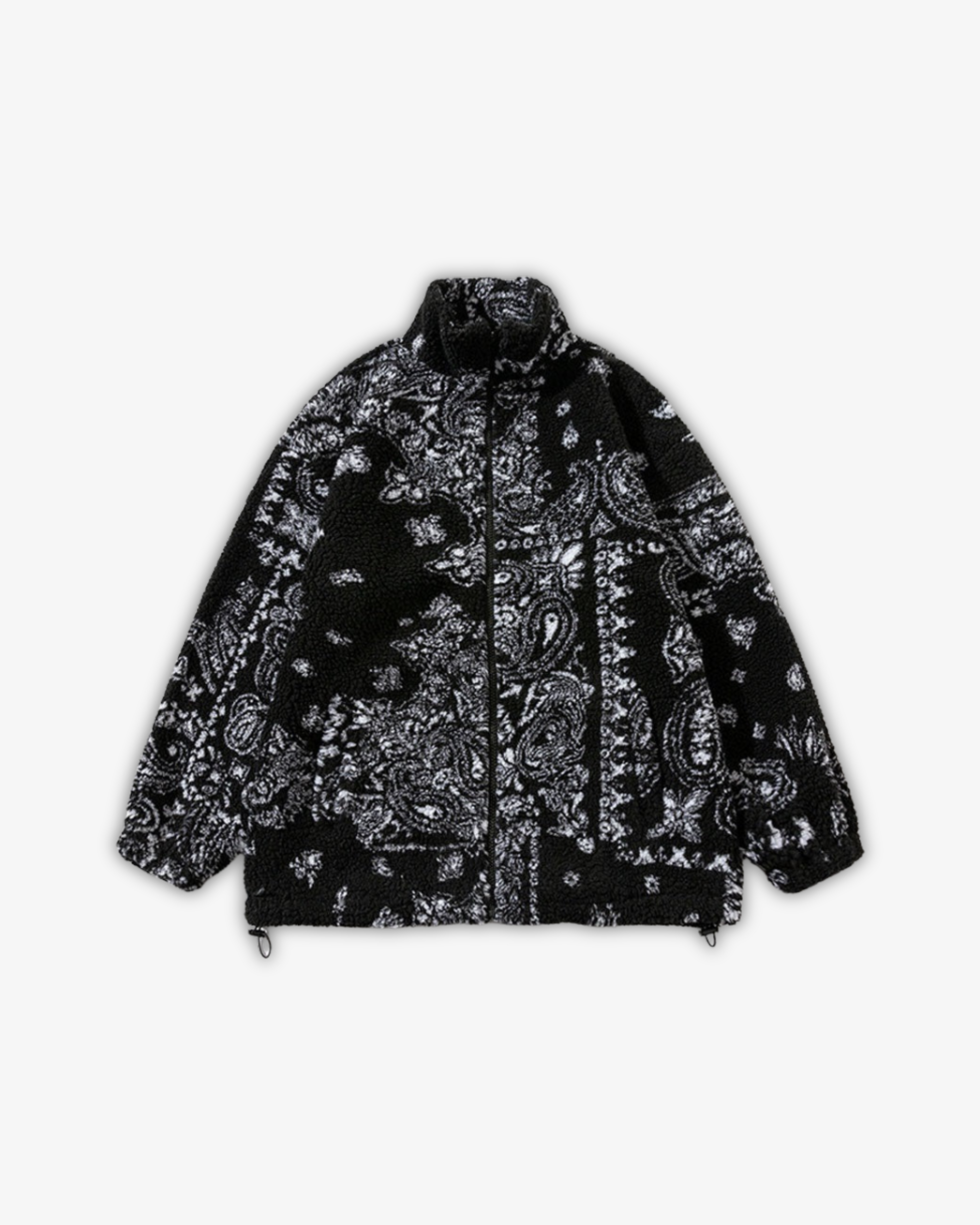 FLEECE FLUFFY JACKET BANDANA