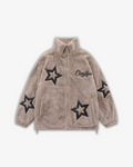 STAR PLUSH FLEECE JACKET