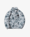 CROSS FLEECE FLUFFY JACKET