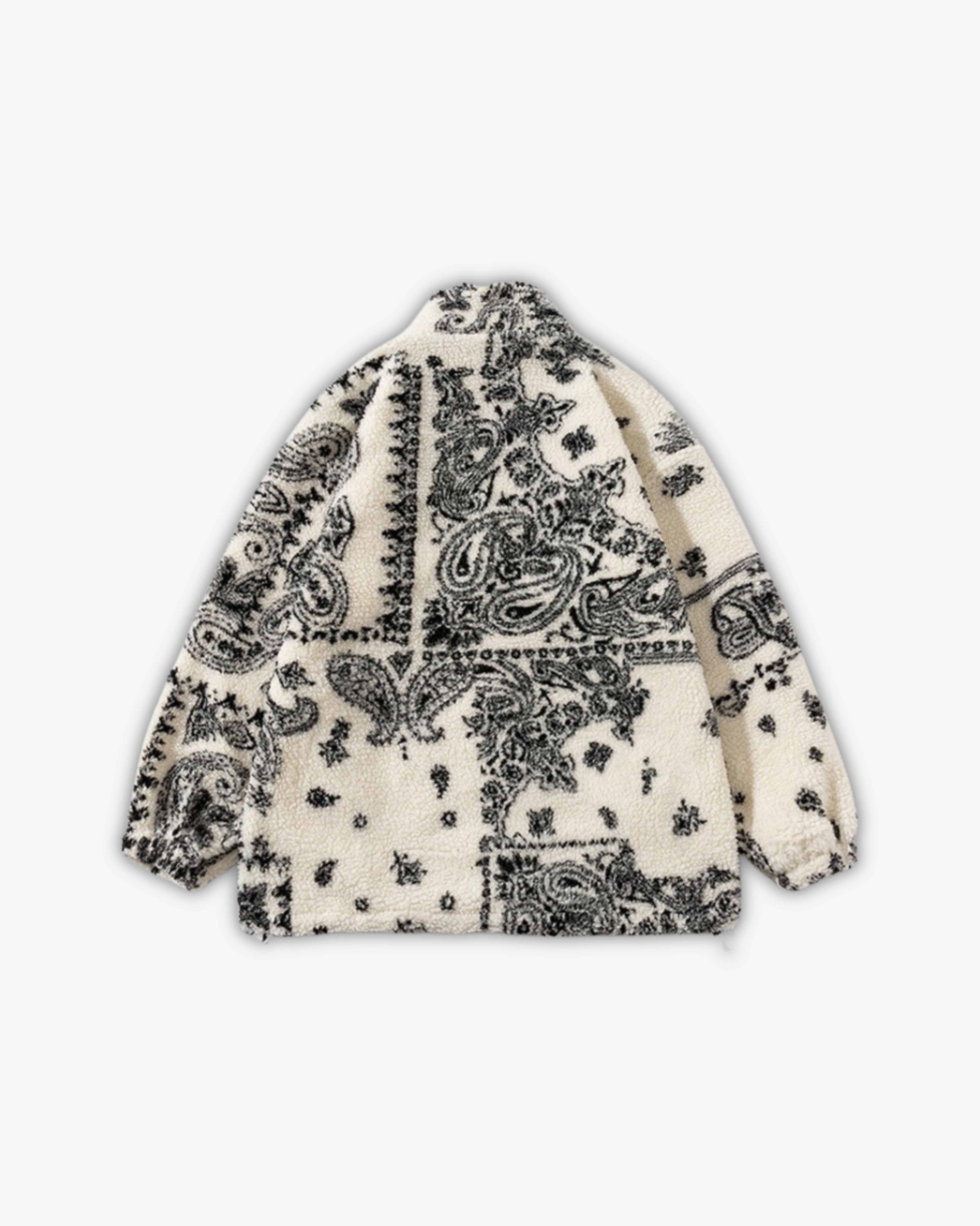 FLEECE FLUFFY JACKET BANDANA