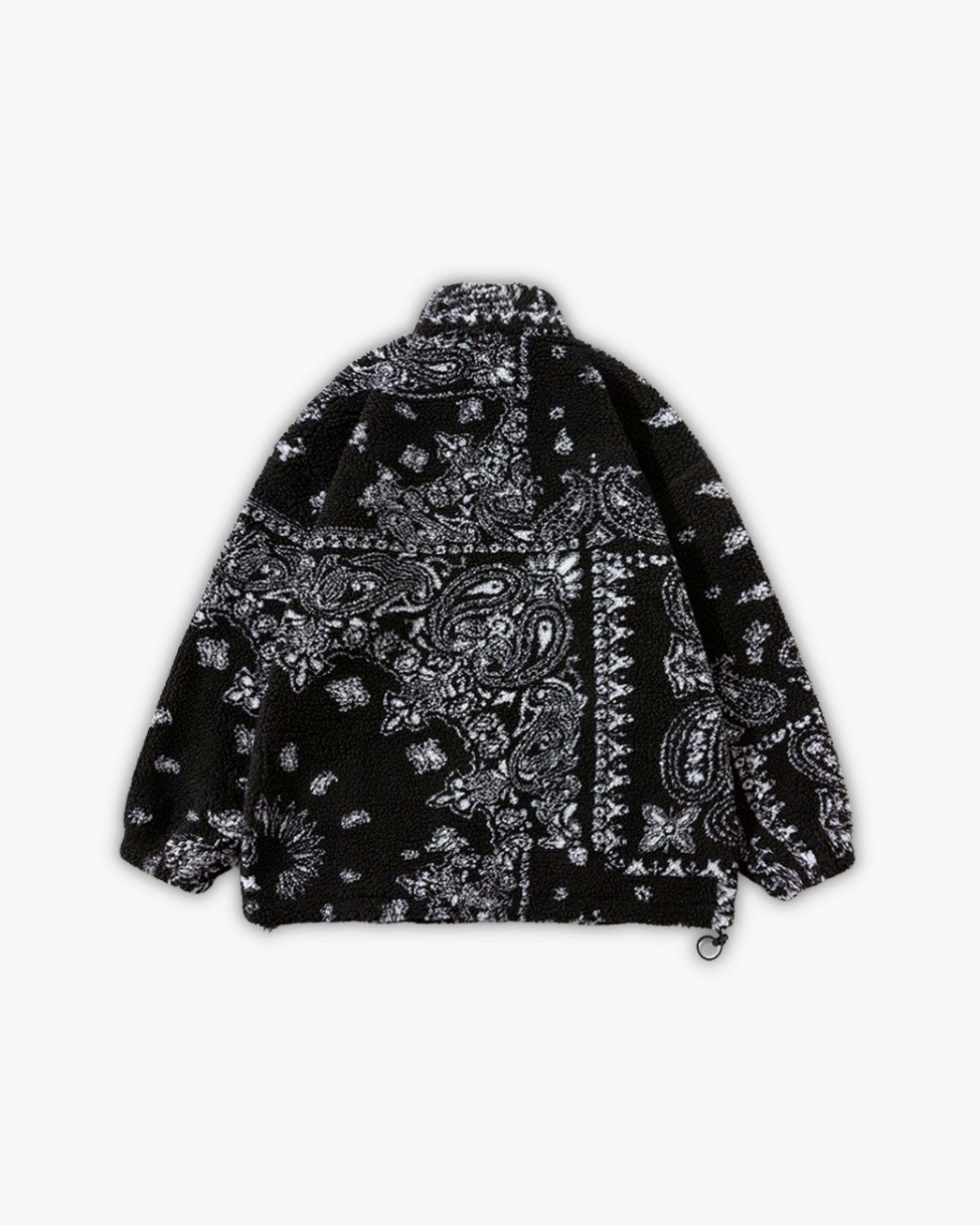 FLEECE FLUFFY JACKET BANDANA