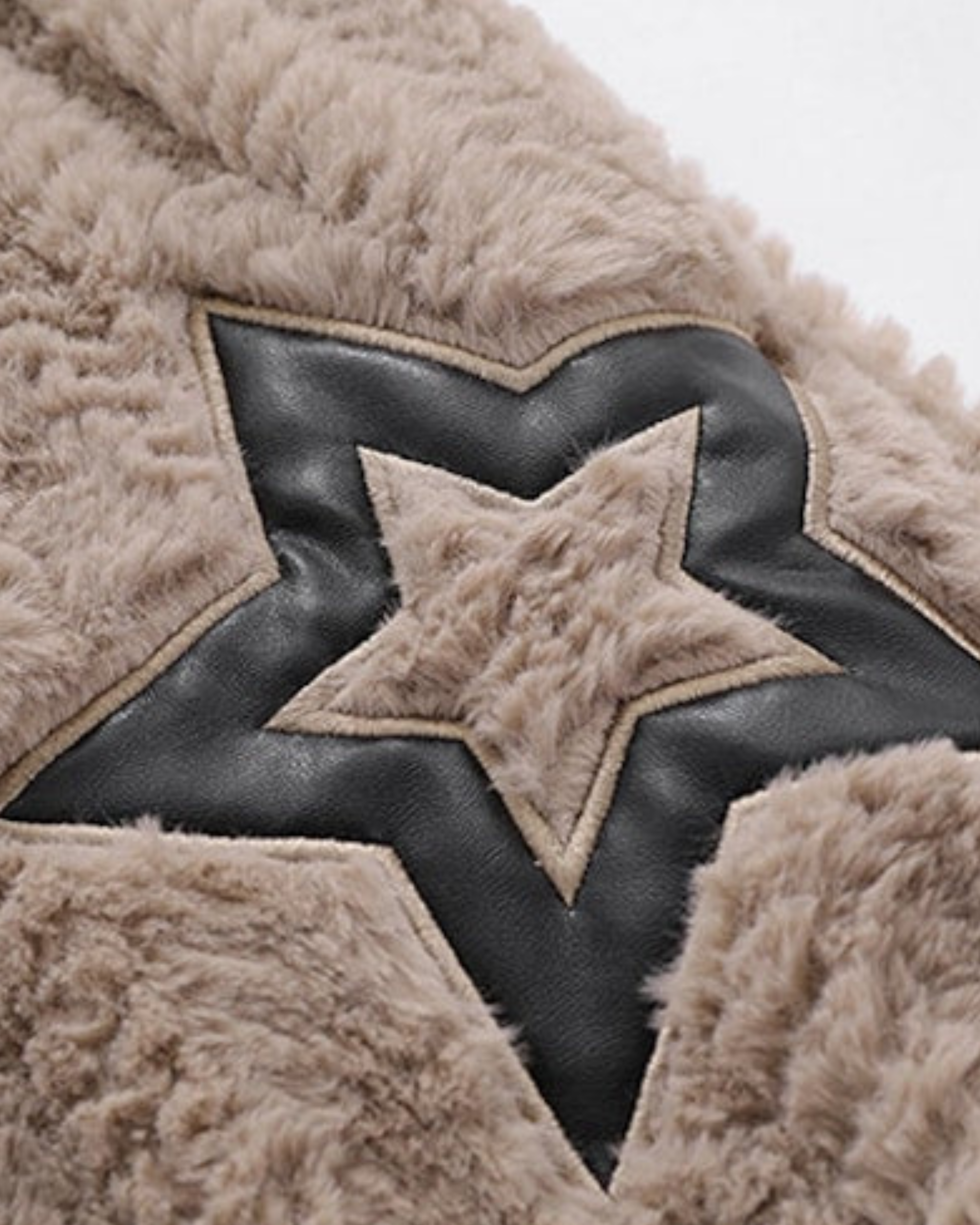 STAR PLUSH FLEECE JACKET