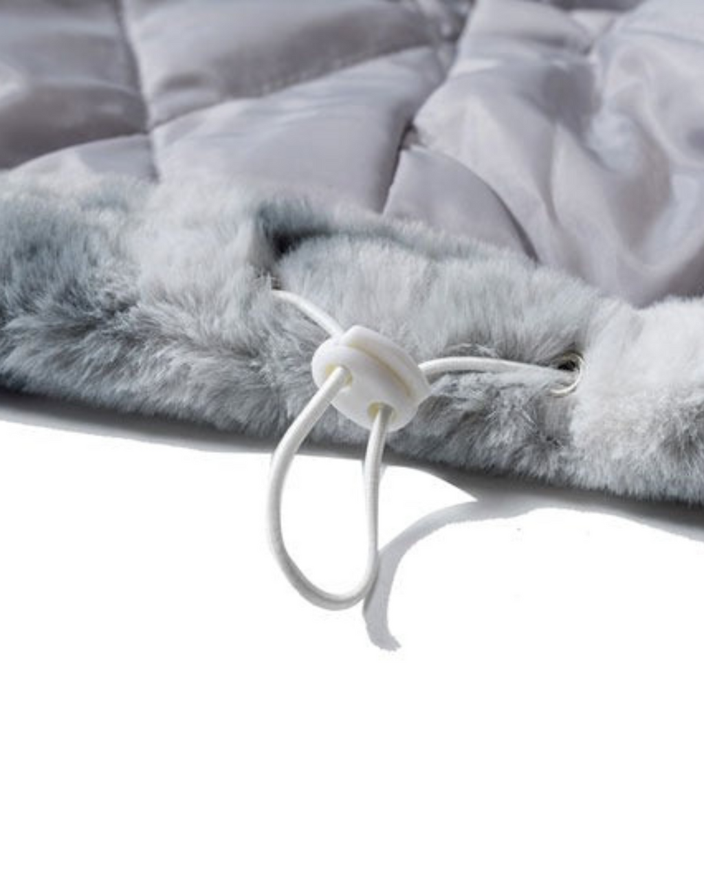 CROSS FLEECE FLUFFY JACKET