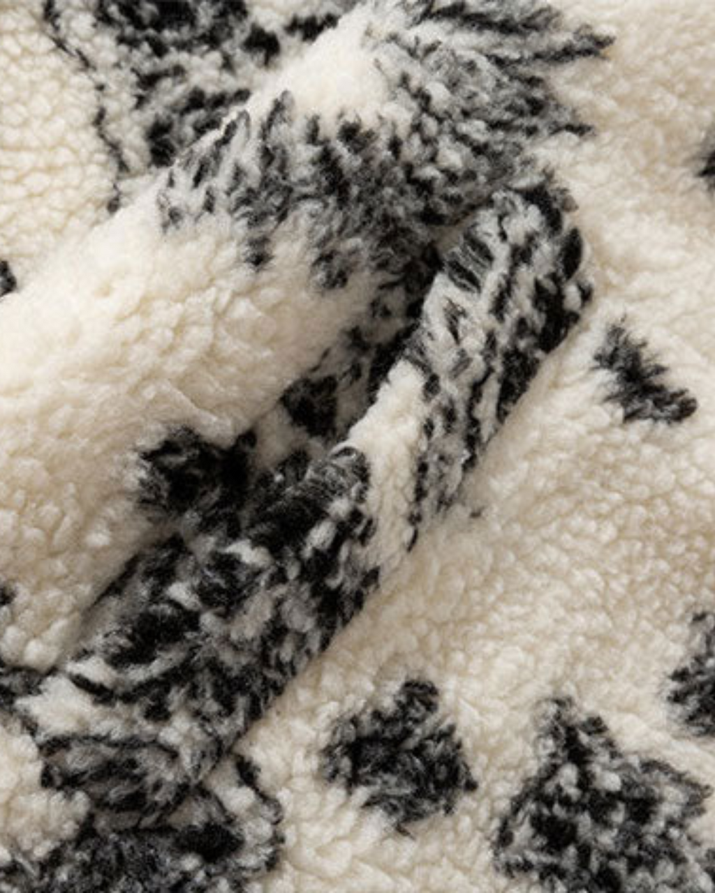 FLEECE FLUFFY JACKET BANDANA