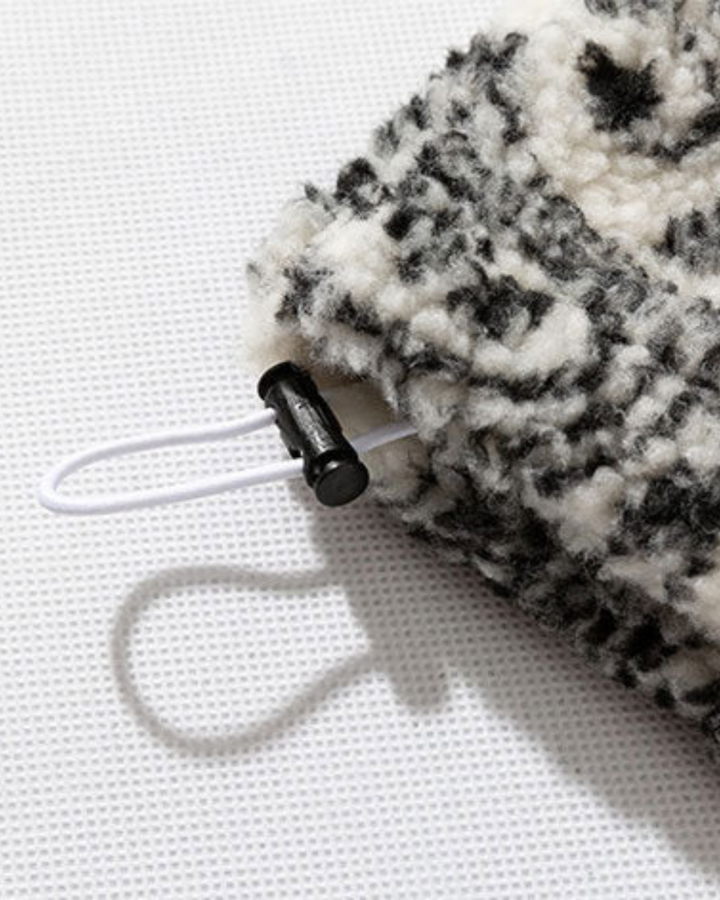 FLEECE FLUFFY JACKET BANDANA