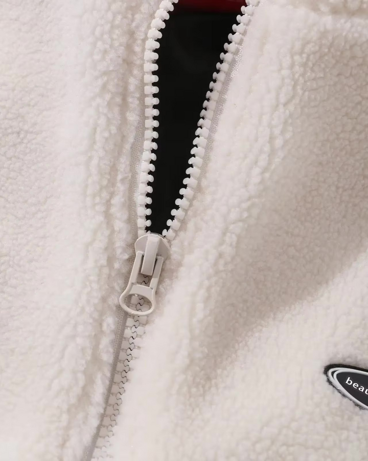 WOOLEN FLEECE COAT