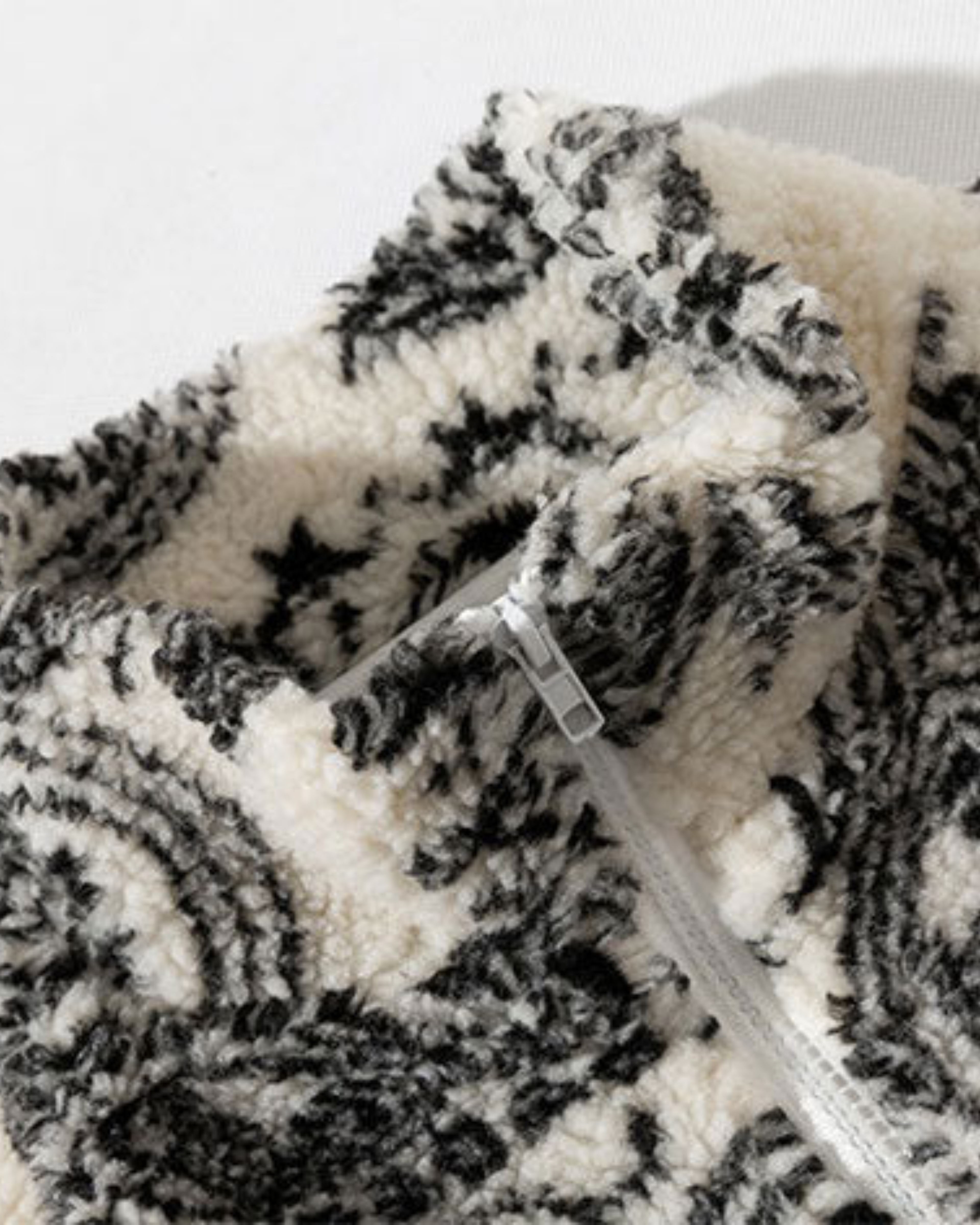 FLEECE FLUFFY JACKET BANDANA