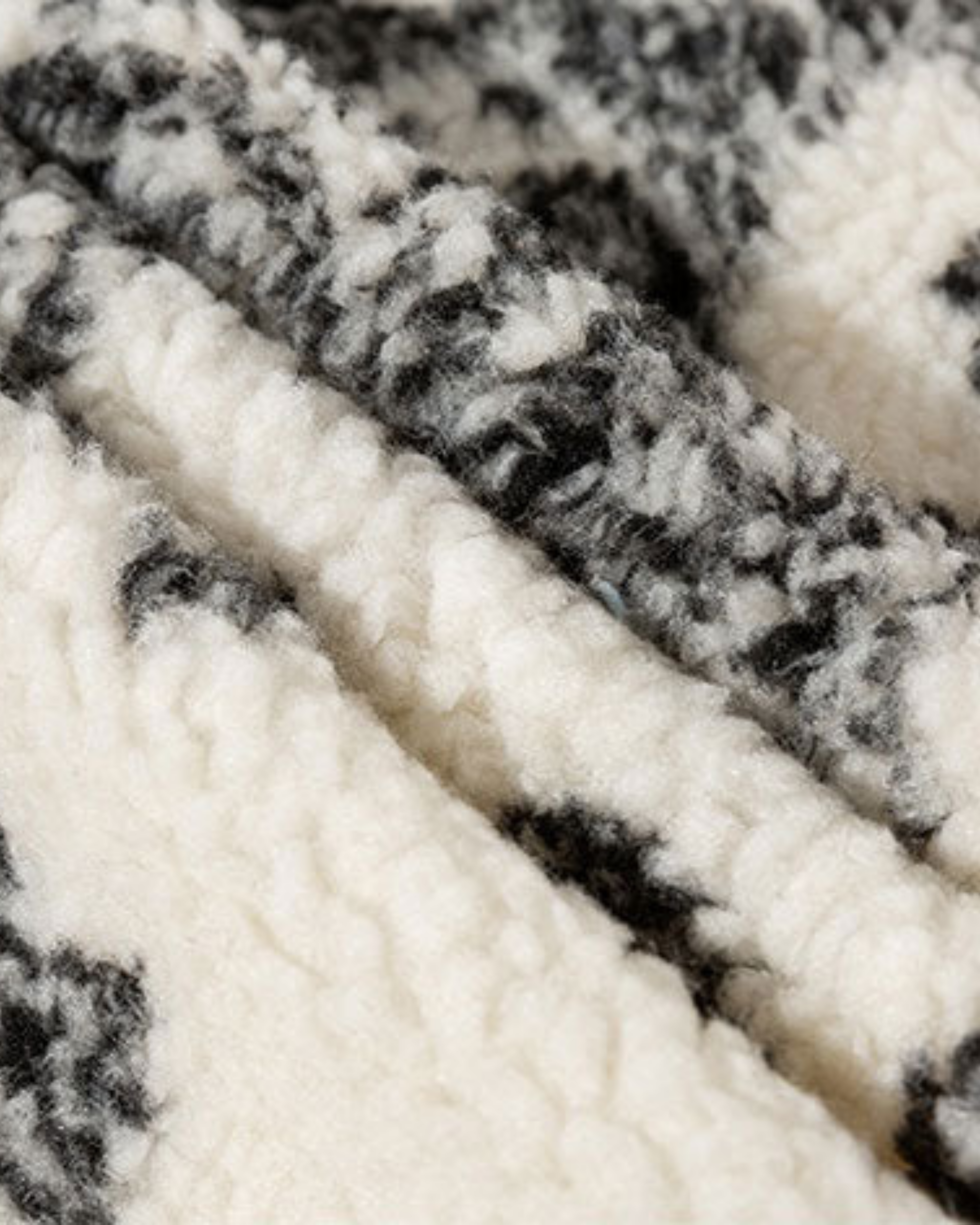 FLEECE FLUFFY JACKET BANDANA