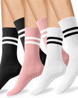 ABOVEPUBLIC™ Non-Slip Pilates Socks 3-Pack