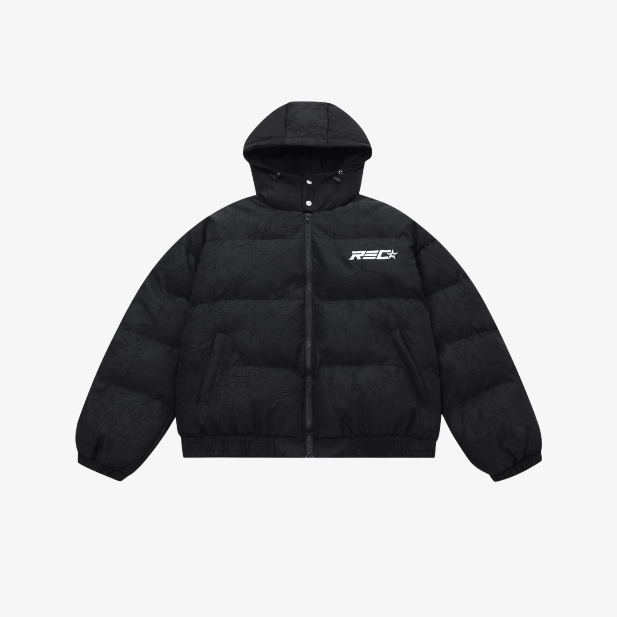 Textured Puffer Jacket