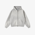 M | WASHED ZIP HOODIE — 360 GSM