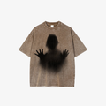 W | 240GSM GRAPHIC SHADOW WASHED T-SHIRT