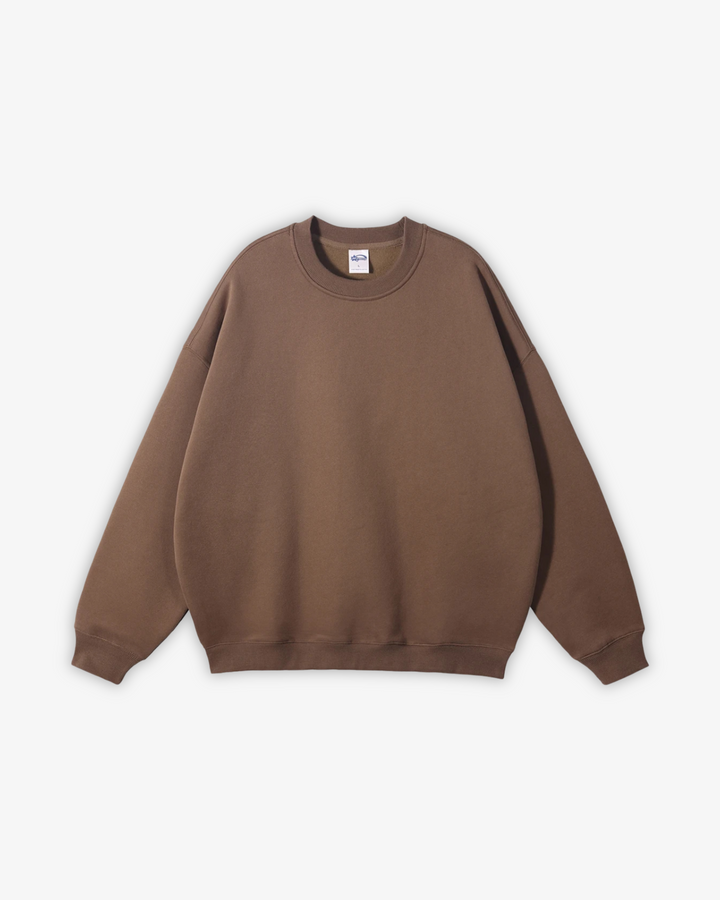 400GSM OVERSIZED ROUND NECK SWEATER