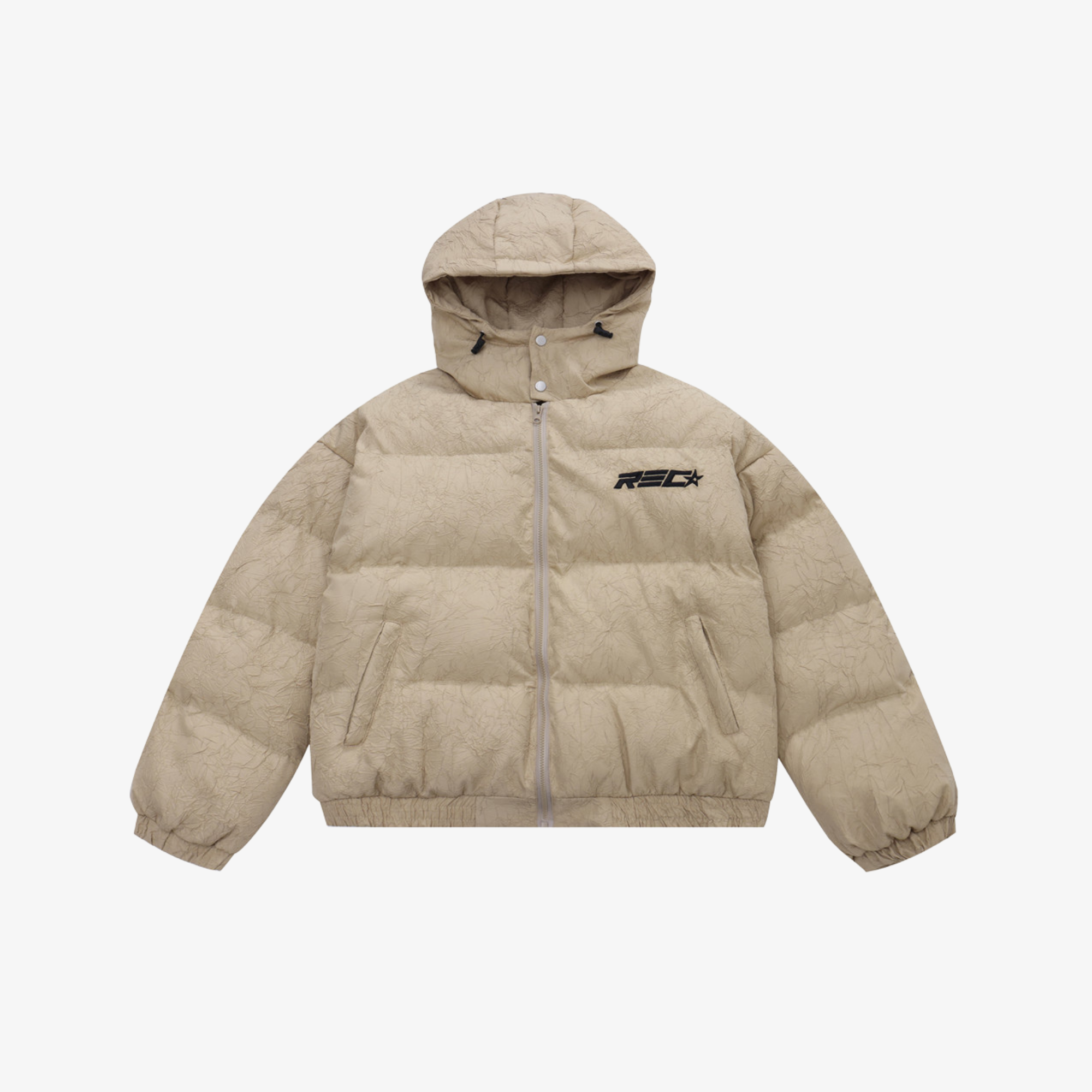 Textured Puffer Jacket