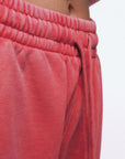 ABOVEPUBLIC™ 360GSM WASHED UNISEX SWEATPANTS PINK