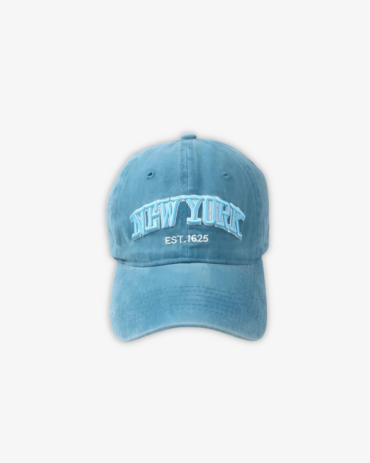 WASHED NEW YORK HAT