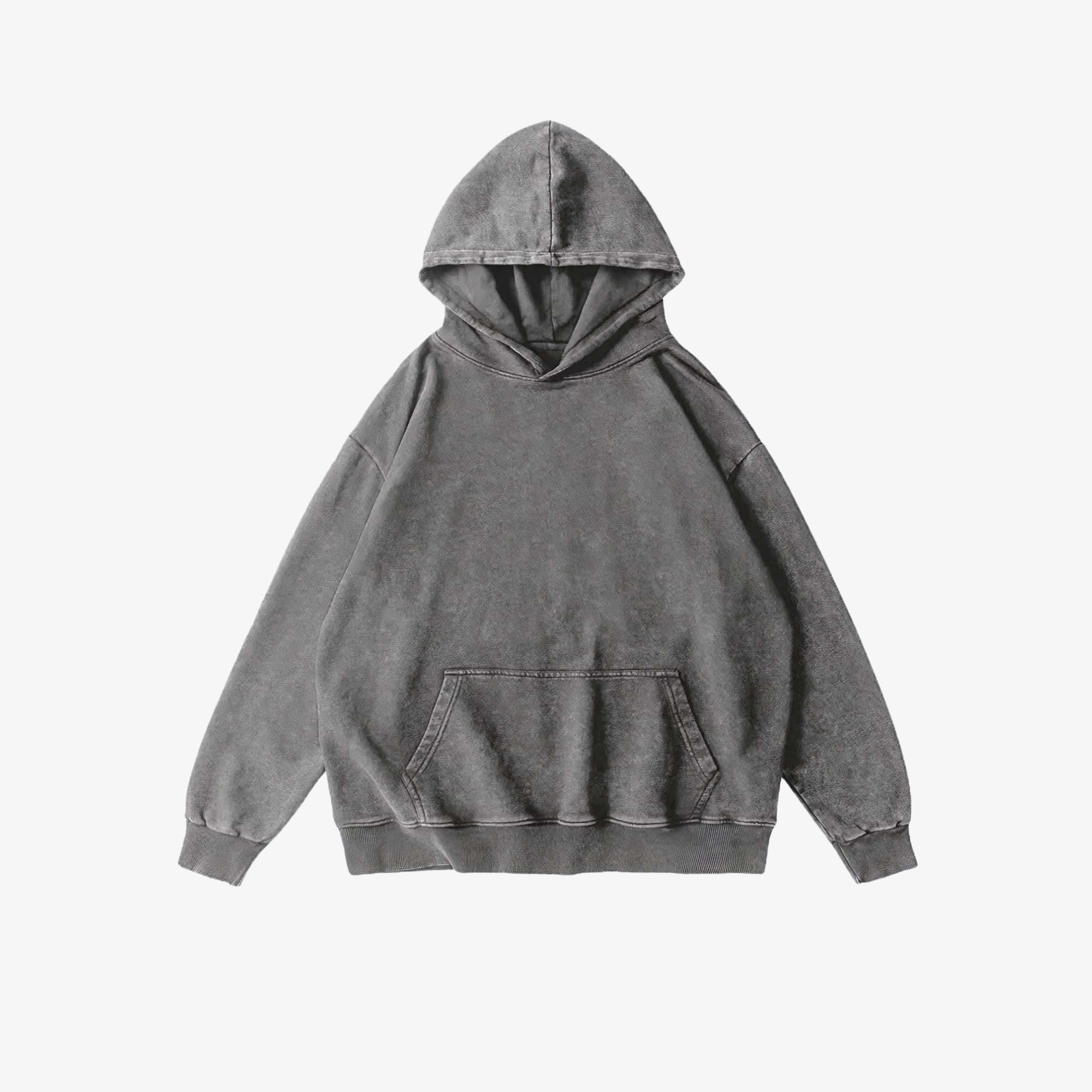 M | WASHED LOOSE HOODIE — 360 GSM