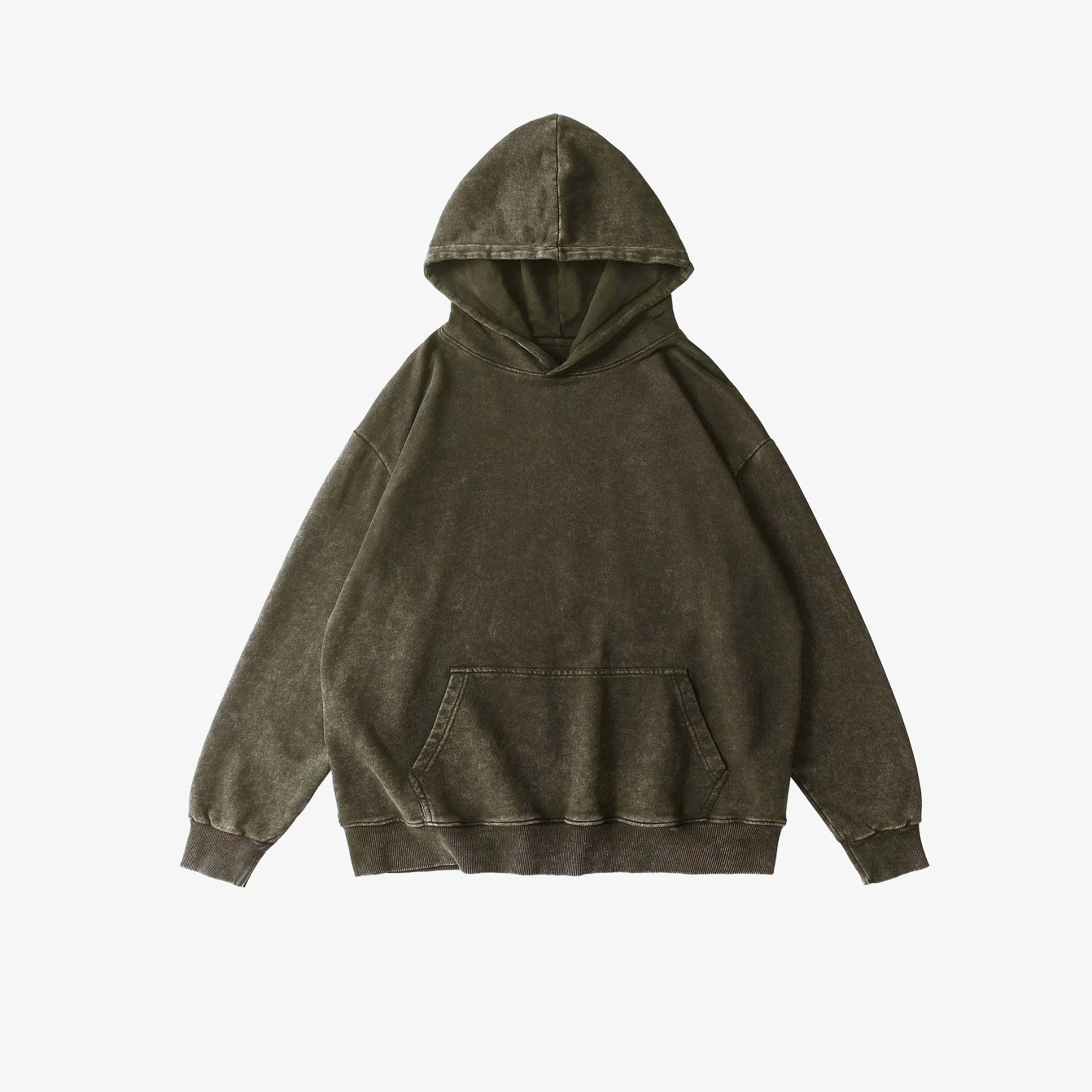 M | WASHED LOOSE HOODIE — 360 GSM