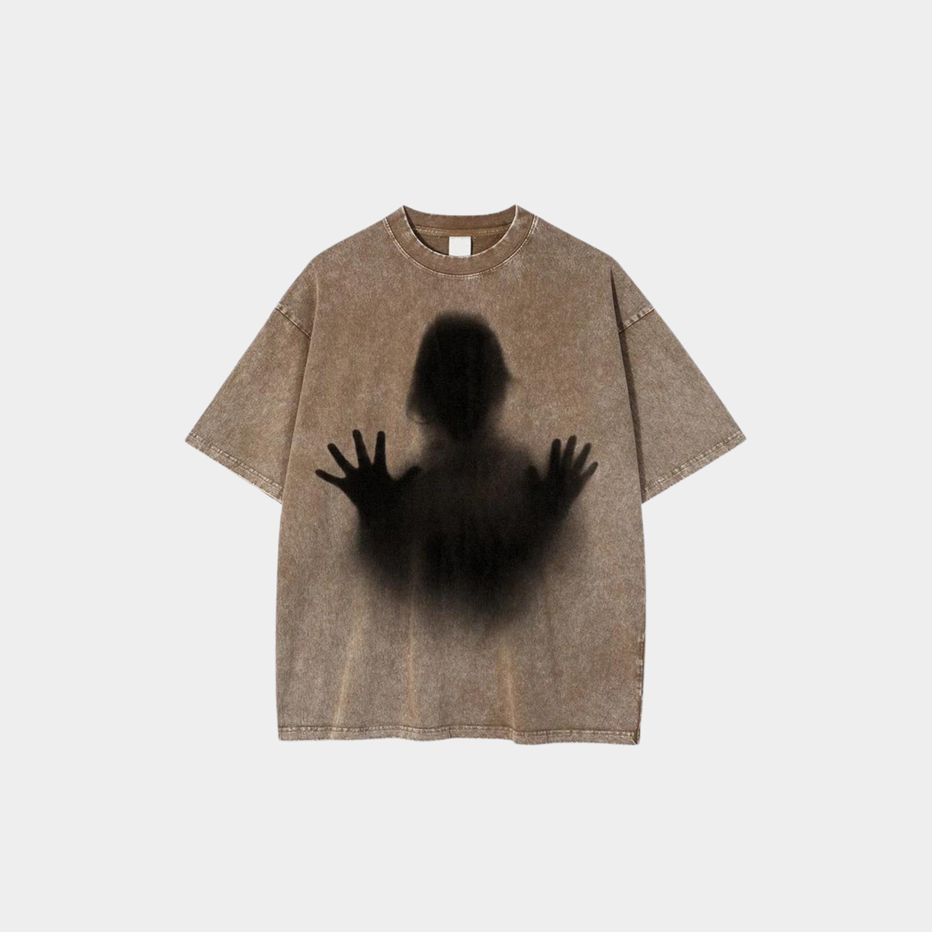 240GSM GRAPHIC SHADOW WASHED T-SHIRT