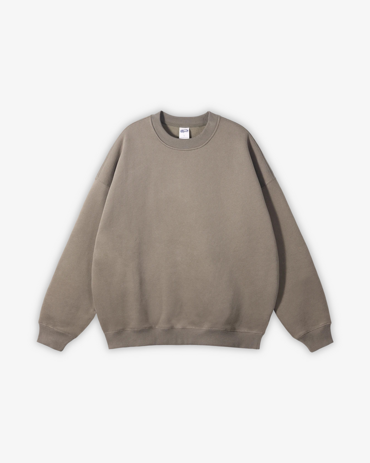 400GSM OVERSIZED ROUND NECK SWEATER