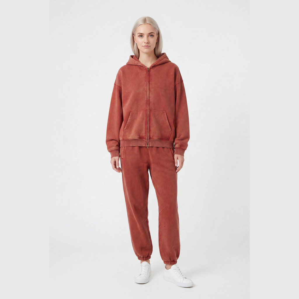 W | 360GSM WASHED TRACKSUIT