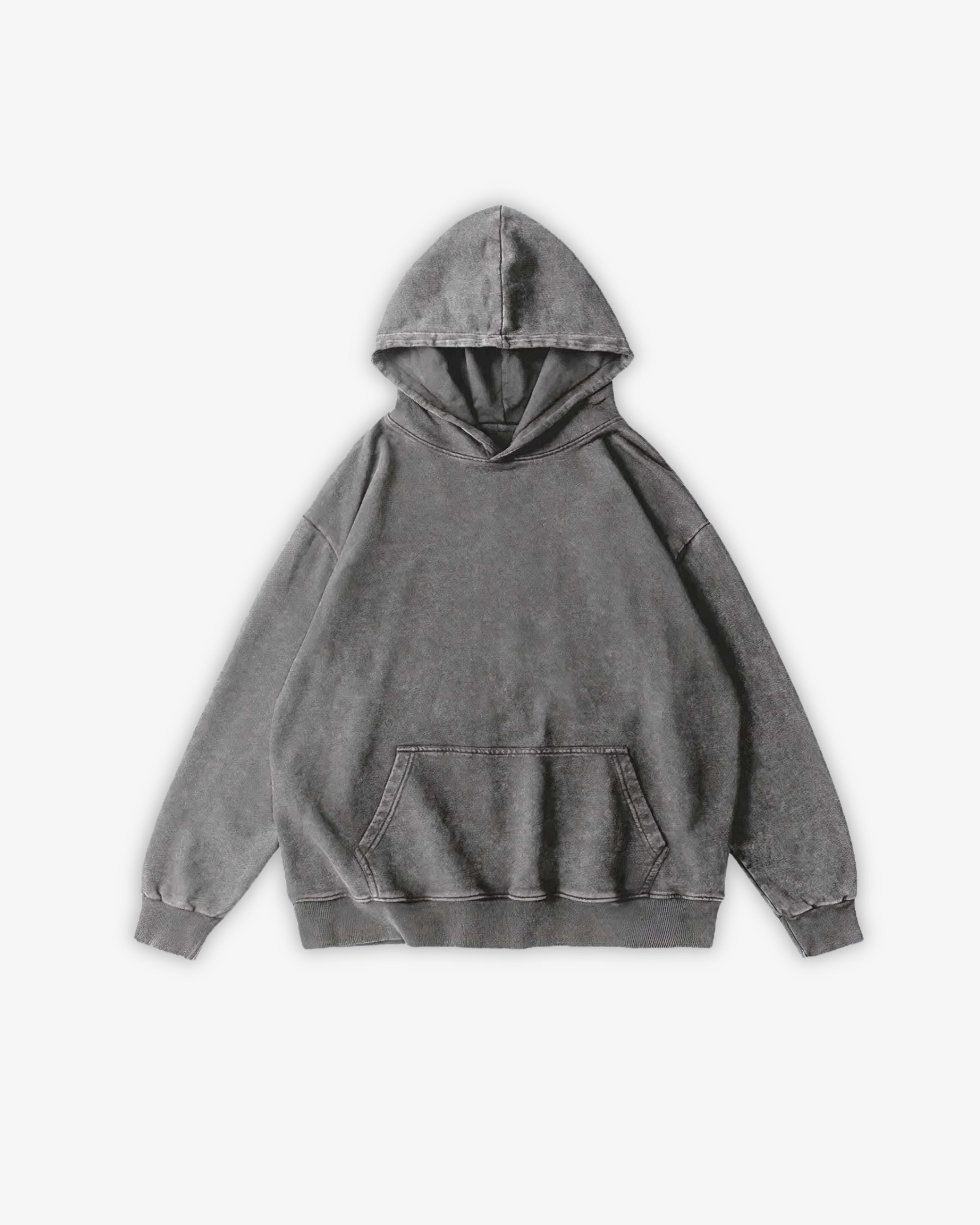 360GSM LOOSE FIT WASHED HOODIE