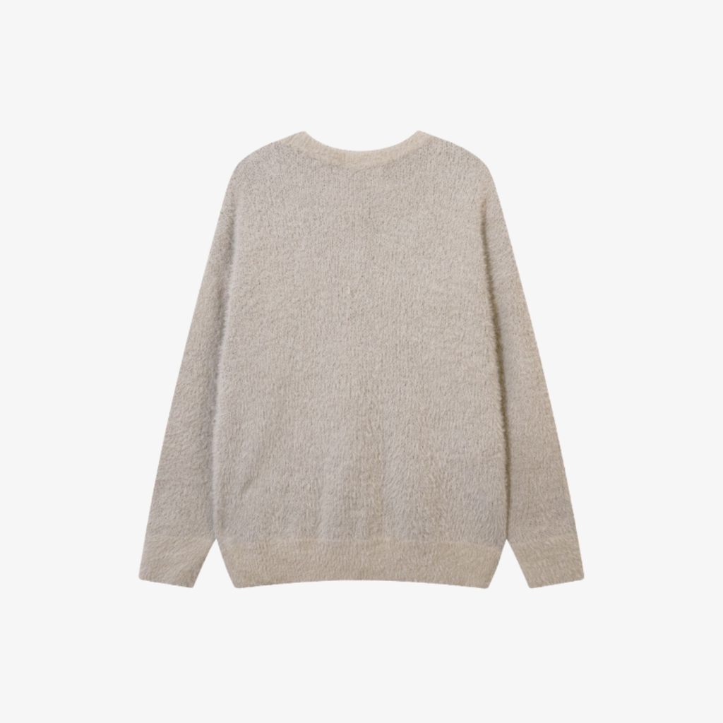 W | URBAN GRAPHIC KNIT SWEATER