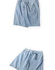 Keychain Denim Knee Length Jorts