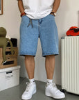 Keychain Denim Knee Length Jorts