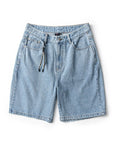 Keychain Denim Knee Length Jorts