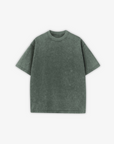 ABOVEPUBLIC™ 230GSM Heavy Loose Fit Washed Green T-Shirt