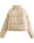 LAMB WOOL WARM COAT