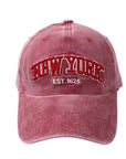 WASHED NEW YORK HAT