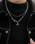 Black Star Necklace