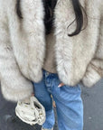 FUR JACKET COAT