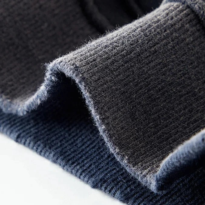 ABOVEPUBLIC™ 360GSM DYED WASHED ROUND NECK SWEATER