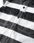 Heavyweight Prisoner Striped Jacket