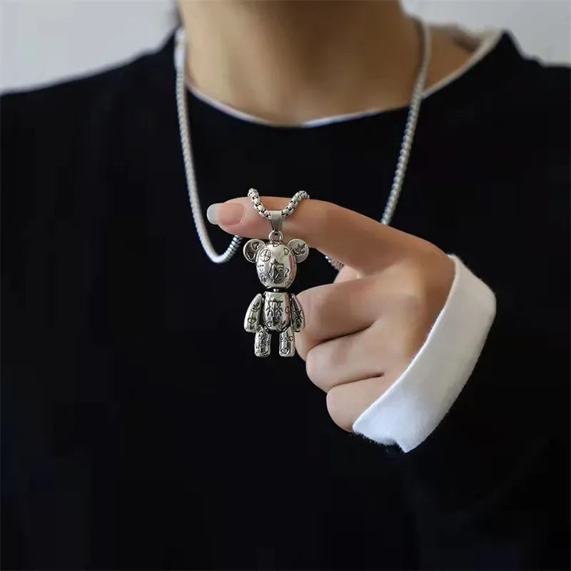 Graffiti Bear Necklace